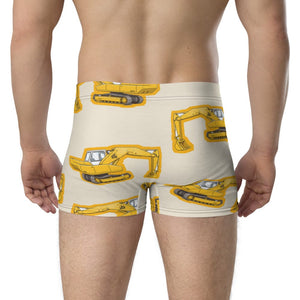 Furrow & Fields Boxer Briefs JCB 806 Big Print Boxer Briefs – Cream Quality Farmers Merch