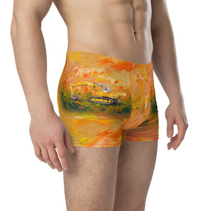 Furrow & Fields Boxer Briefs JCB 806 Splash Art | Boxer Briefs Quality Farmers Merch