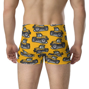 Furrow & Fields Boxer Briefs JCB Fastrac 3190 Boxer Briefs – Yellow Quality Farmers Merch