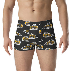 Furrow & Fields Boxer Briefs JCB TM420 Boxer Briefs – Charcoal Quality Farmers Merch