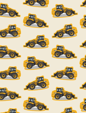 Furrow & Fields Boxer Briefs JCB TM420 Boxer Briefs – Cream Quality Farmers Merch