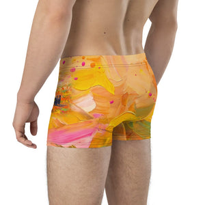 Furrow & Fields Boxer Briefs JCB TM420 Splash Art | Boxer Briefs Quality Farmers Merch