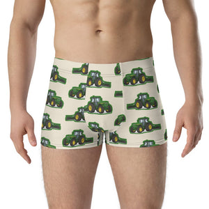 Furrow & Fields Boxer Briefs John Deere 4955 Boxer Briefs – Cream Quality Farmers Merch