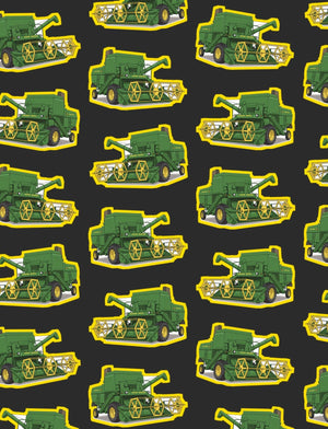 Furrow & Fields Boxer Briefs John Deere 530 Boxer Briefs – Charcoal Quality Farmers Merch