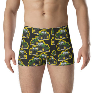 Furrow & Fields Boxer Briefs John Deere 6R 250 Boxer Briefs – Charcoal Quality Farmers Merch