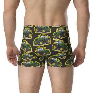 Furrow & Fields Boxer Briefs John Deere 6R 250 Boxer Briefs – Charcoal Quality Farmers Merch
