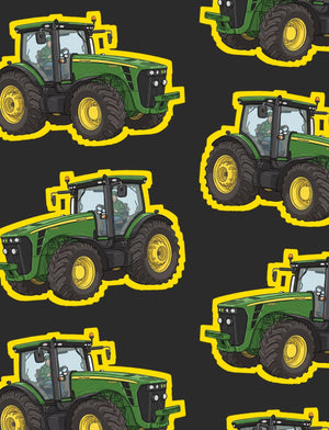 Furrow & Fields Boxer Briefs John Deere 8345R Big Print Boxer Briefs – Charcoal Quality Farmers Merch