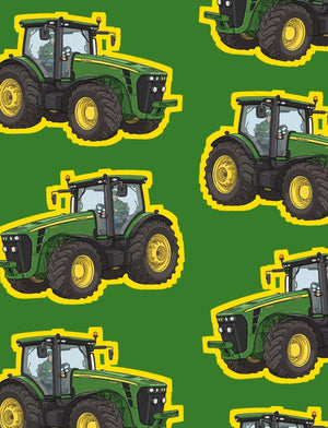 Furrow & Fields Boxer Briefs John Deere 8345R Big Print Boxer Briefs – Green Quality Farmers Merch