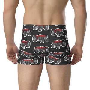 Furrow & Fields Boxer Briefs Massey Ferguson 135 Boxer Briefs – Charcoal Quality Farmers Merch