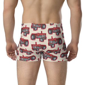 Furrow & Fields Boxer Briefs Massey Ferguson 165 Boxer Briefs – Cream Quality Farmers Merch
