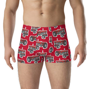 Furrow & Fields Boxer Briefs Massey Ferguson 165 Boxer Briefs – Red Quality Farmers Merch