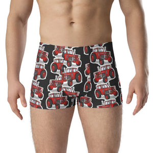 Furrow & Fields Boxer Briefs Massey Ferguson 188 Boxer Briefs – Charcoal Quality Farmers Merch