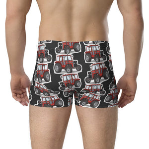 Furrow & Fields Boxer Briefs Massey Ferguson 240 Boxer Briefs – Charcoal Quality Farmers Merch