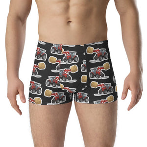 Furrow & Fields Boxer Briefs Massey Ferguson 3070 Boxer Briefs – Charcoal Quality Farmers Merch