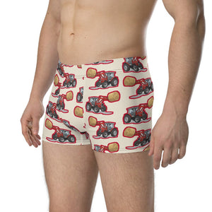 Furrow & Fields Boxer Briefs Massey Ferguson 3070 Boxer Briefs – Cream Quality Farmers Merch