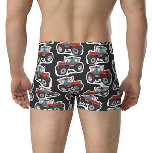 Furrow & Fields Boxer Briefs Massey Ferguson 3090 Boxer Briefs – Charcoal Quality Farmers Merch