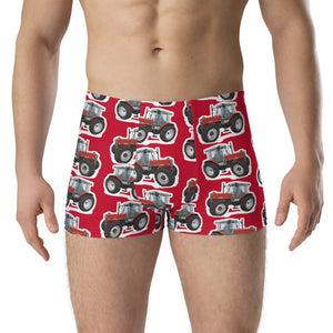 Furrow & Fields Boxer Briefs Massey Ferguson 3090 Boxer Briefs – Red Quality Farmers Merch