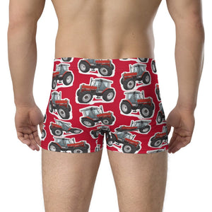 Furrow & Fields Boxer Briefs Massey Ferguson 3090 Boxer Briefs – Red Quality Farmers Merch