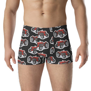 Furrow & Fields Boxer Briefs Massey Ferguson 35X Boxer Briefs – Charcoal Quality Farmers Merch