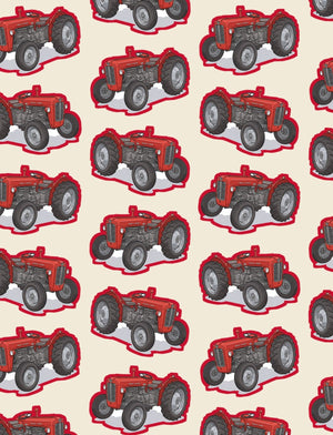 Furrow & Fields Boxer Briefs Massey Ferguson 35X Boxer Briefs – Cream Quality Farmers Merch