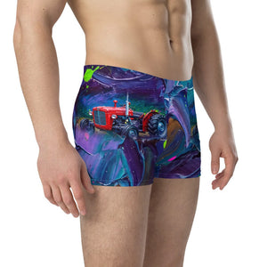 Furrow & Fields Boxer Briefs Massey Ferguson 35X Splash Art | Boxer Briefs Quality Farmers Merch