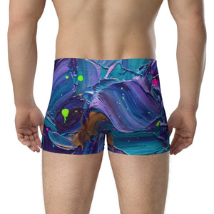 Furrow & Fields Boxer Briefs Massey Ferguson 35X Splash Art | Boxer Briefs Quality Farmers Merch