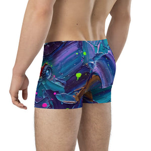 Furrow & Fields Boxer Briefs Massey Ferguson 35X Splash Art | Boxer Briefs Quality Farmers Merch
