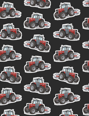 Furrow & Fields Boxer Briefs Massey Ferguson 375 Boxer Briefs – Charcoal Quality Farmers Merch