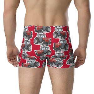 Furrow & Fields Boxer Briefs Massey Ferguson 390T Boxer Briefs – Red Quality Farmers Merch