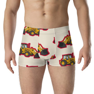 Furrow & Fields Boxer Briefs Massey Ferguson 50E Big Print Boxer Briefs – Cream Quality Farmers Merch