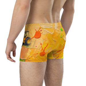 Furrow & Fields Boxer Briefs Massey Ferguson 50E Splash Art | Boxer Briefs Quality Farmers Merch