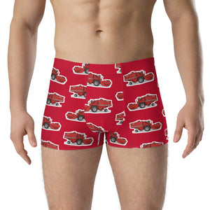 Furrow & Fields Boxer Briefs Massey Ferguson 520 Boxer Briefs – Red Quality Farmers Merch
