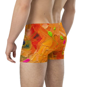 Furrow & Fields Boxer Briefs Massey Ferguson 6180 Splash Art | Boxer Briefs Quality Farmers Merch