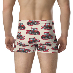 Furrow & Fields Boxer Briefs Massey Ferguson 6255 Boxer Briefs – Cream Quality Farmers Merch