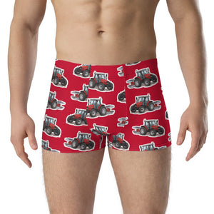 Furrow & Fields Boxer Briefs Massey Ferguson 6255 Boxer Briefs – Red Quality Farmers Merch