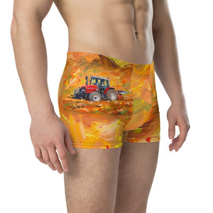 Furrow & Fields Boxer Briefs Massey Ferguson 6255 Splash Art | Boxer Briefs Quality Farmers Merch