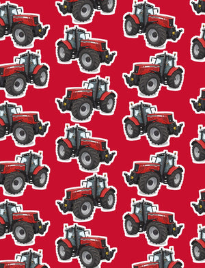 Furrow & Fields Boxer Briefs Massey Ferguson 6480 Boxer Briefs – Red Quality Farmers Merch
