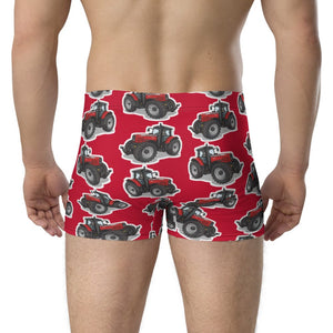Furrow & Fields Boxer Briefs Massey Ferguson 7495 Boxer Briefs – Red Quality Farmers Merch