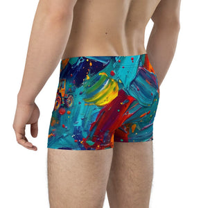 Furrow & Fields Boxer Briefs MB-trac 1100 Splash Art | Boxer Briefs Quality Farmers Merch
