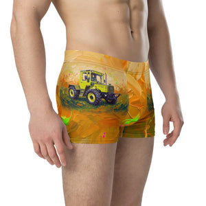 Furrow & Fields Boxer Briefs Mercedes-Benz MB-trac 1100 Splash Art | Boxer Briefs Quality Farmers Merch