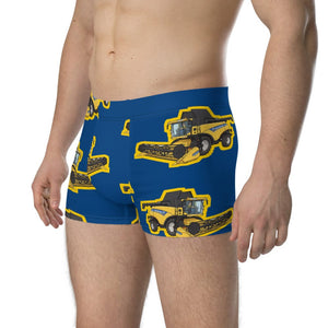 Furrow & Fields Boxer Briefs New Holland CR 9090 Big Print Boxer Briefs – Blue Quality Farmers Merch