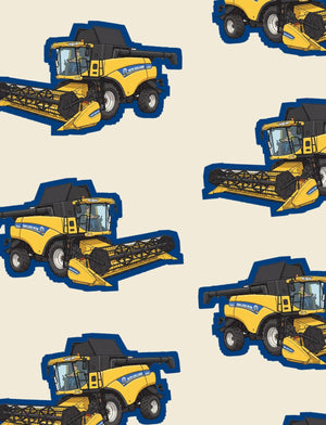 Furrow & Fields Boxer Briefs New Holland CR 9090 Big Print Boxer Briefs – Cream Quality Farmers Merch
