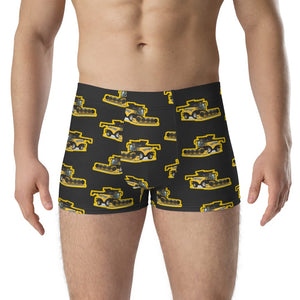 Furrow & Fields Boxer Briefs New Holland CR9.90 Boxer Briefs – Charcoal Quality Farmers Merch