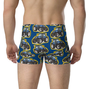 Furrow & Fields Boxer Briefs New Holland T7.225 Boxer Briefs – Blue Quality Farmers Merch