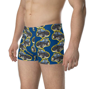 Furrow & Fields Boxer Briefs New Holland TM 155 Boxer Briefs – Blue Quality Farmers Merch