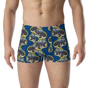 Furrow & Fields Boxer Briefs New Holland TM 155 Boxer Briefs – Blue Quality Farmers Merch
