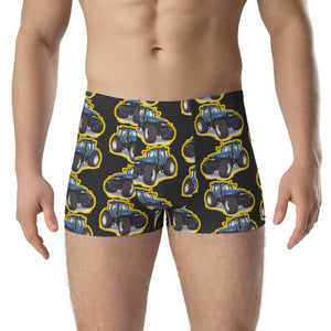 Furrow & Fields Boxer Briefs New Holland TM 155 Boxer Briefs – Charcoal Quality Farmers Merch
