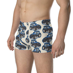 Furrow & Fields Boxer Briefs New Holland TM 155 Boxer Briefs – Cream Quality Farmers Merch