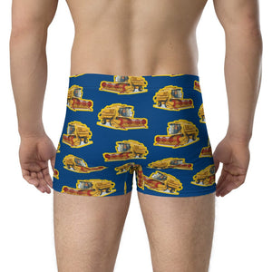 Furrow & Fields Boxer Briefs New Holland TX66 Boxer Briefs – Blue Quality Farmers Merch