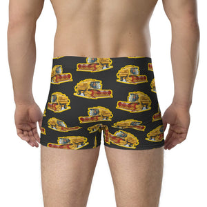 Furrow & Fields Boxer Briefs New Holland TX66 Boxer Briefs – Charcoal Quality Farmers Merch